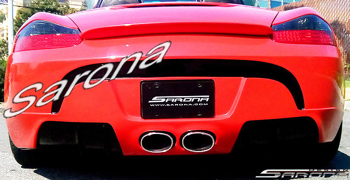 Custom Porsche Boxster  Convertible Rear Bumper (1997 - 2004) - $675.00 (Part #PR-010-RB)
